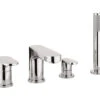 Crosswater Style 4 Hole Set Chrome Bath Shower Mixer Tap With Kit -Shower Room M 2019 5 27 8 30 10 130