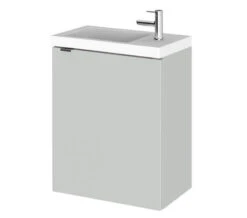 Hudson Reed Fusion 400mm Wall Hung Compact Vanity Unit And Basin -Shower Room M 2019 6 3 7 1 50 993