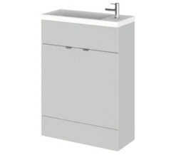 Hudson Reed Fusion 600mm Floor-Standing Slimline Vanity Unit And Basin -Shower Room M 2019 6 7 14 1 16 186