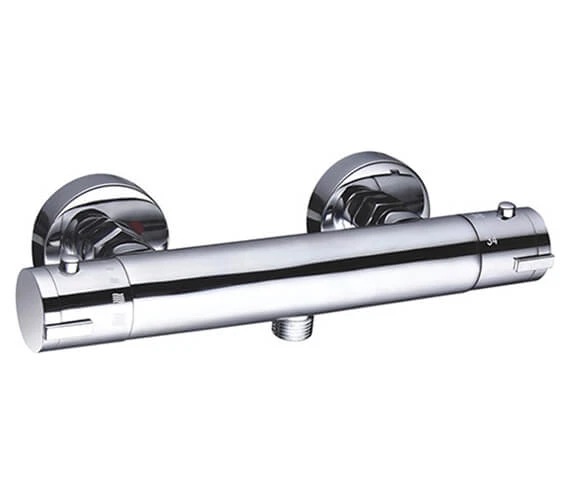 Niagara Equate Round Thermostatic Bar Shower Valve 1 Chrome 3 Niagara Equate Round Thermostatic Bar Shower Valve 1 Chrome