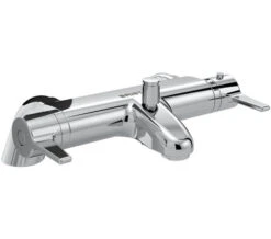 Bristan Design Utility Lever Thermostatic Chrome Bath Shower Mixer Tap