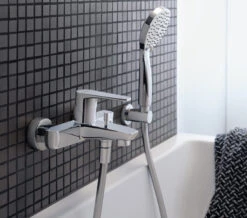 Duravit B.1 Single Lever Chrome Bath Mixer Tap For Exposed Installation 7 Duravit B.1 Single Lever Chrome Bath Mixer Tap For Exposed Installation -Shower Room M 2020 1 6 7 26 8 232