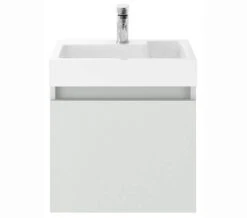 Nuie Merit Full Depth 505 X 360mm Single Door Vanity Unit And Basin -Shower Room M 2020 2 13 7 4 2 602