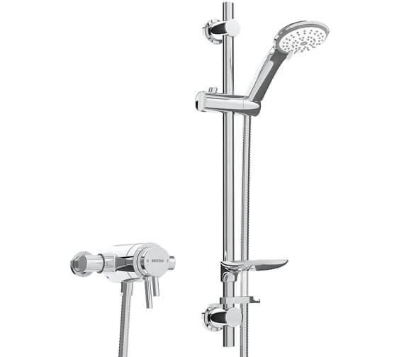 Bristan Prism Thermostatic Exposed Dual Control Chrome Shower Valve 4 Bristan Prism Thermostatic Exposed Dual Control Chrome Shower Valve - Image 2
