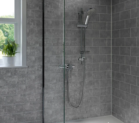 Bristan Prism Thermostatic Exposed Dual Control Chrome Shower Valve 3 Bristan Prism Thermostatic Exposed Dual Control Chrome Shower Valve