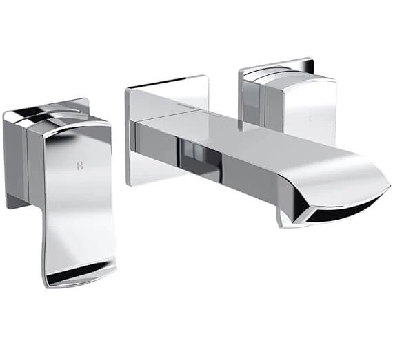 Bristan Descent Wall Mounted Chrome Bath Filler Tap 3 Bristan Descent Wall Mounted Chrome Bath Filler Tap