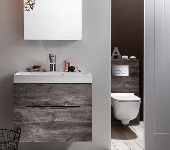 Crosswater Glide II Wall Hung Double Drawer Bathroom Unit 11 Crosswater Glide II Wall Hung Double Drawer Bathroom Unit - Image 9