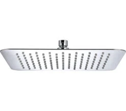 Bristan Square Stainless Steel Slimline Fixed Chrome Shower Head 28 Bristan Square Stainless Steel Slimline Fixed Chrome Shower Head -Shower Room M 2020 3 5 9 38 26 856