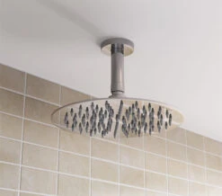 Bristan Square Stainless Steel Slimline Fixed Chrome Shower Head 33 Bristan Square Stainless Steel Slimline Fixed Chrome Shower Head -Shower Room M 2020 3 5 9 40 33 327