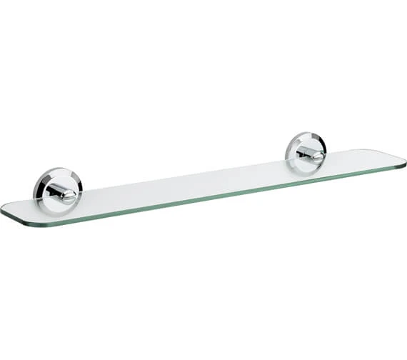 Bristan Solo Chrome Glass Shelf 3 Bristan Solo Chrome Glass Shelf