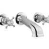 Crosswater Belgravia Wall Mounted Chrome Bath Spout And Wall Stop Taps -Shower Room M 2020 4 1 7 45 30 338