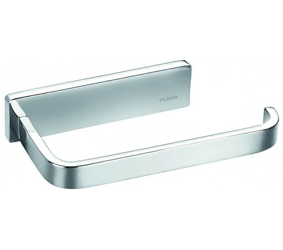 Flova Sofija Diamond Chrome Wall Mounted Toilet Roll Holder 4 Flova Sofija Diamond Chrome Wall Mounted Toilet Roll Holder - Image 2