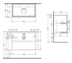 RAK Joy Wall Hung 2 Drawer Vanity Unit -Shower Room M 2020 5 19 16 16 53 786