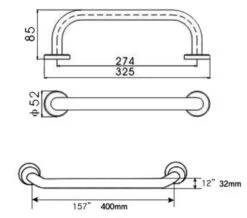 RAK Straight Chrome Grab Rail 8 RAK Straight Chrome Grab Rail -Shower Room M 2020 5 31 17 17 17 897