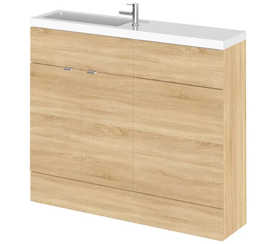 Hudson Reed Fusion 1000mm Compact Furniture Pack - Vanity And WC Unit With Basin 6 Hudson Reed Fusion 1000mm Compact Furniture Pack - Vanity And WC Unit With Basin - Image 4