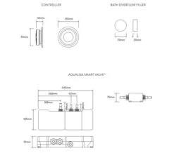 Aqualisa Quartz Classic Smart Digital Bath Filler With Overflow 8 Aqualisa Quartz Classic Smart Digital Bath Filler With Overflow -Shower Room M700 2020 12 12 8 22 49 147