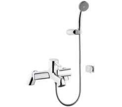 VitrA Minimax S Chrome Bath Shower Mixer Tap With Showerhead