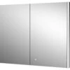 Hudson Reed Meloso 800 X 600mm Silver Mirror Cabinet -Shower Room M700 2020 12 16 14 6 24 400