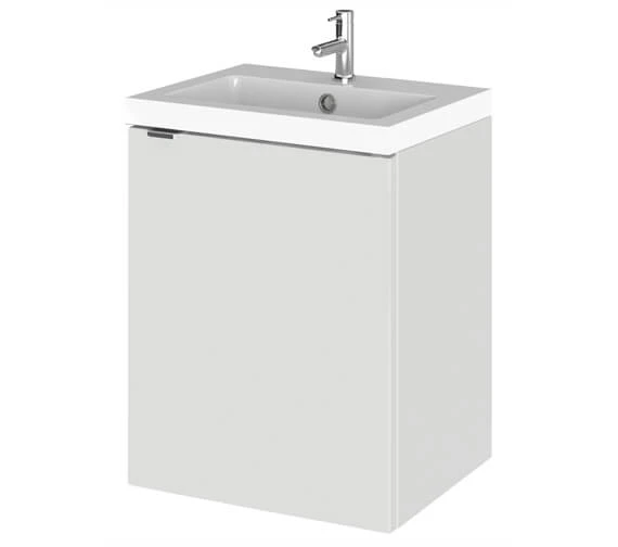 Hudson Reed Fusion 400mm Wall Hung Full Depth Vanity Unit And Basin 6 Hudson Reed Fusion 400mm Wall Hung Full Depth Vanity Unit And Basin - Image 4