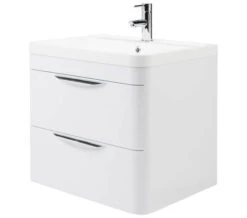 Nuie Parade 500mm High 2 Drawer Wall Hung Cabinet And Basin -Shower Room M700 2020 12 31 10 19 4 15