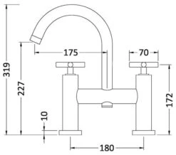 Hudson Reed Tec Bath Mixer Tap With Small Swivel Spout 22 Hudson Reed Tec Bath Mixer Tap With Small Swivel Spout -Shower Room M700 2021 11 18 8 23 26 246