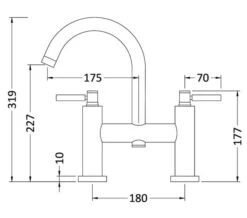 Hudson Reed Tec Bath Mixer Tap With Small Swivel Spout 20 Hudson Reed Tec Bath Mixer Tap With Small Swivel Spout -Shower Room M700 2021 11 18 8 23 9 568