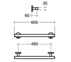 Armitage Shanks Contour 21 600mm Contemporary Aluminium Grab Rail Chrome 7 Armitage Shanks Contour 21 600mm Contemporary Aluminium Grab Rail Chrome -Shower Room M700 2021 11 26 13 17 9 462