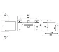 Roper Rhodes Hydra Deck Mounted Bath Filler Tap Chrome - T153202 -Shower Room M700 2021 11 29 14 3 25 130