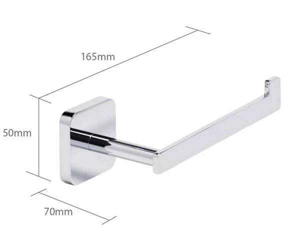 Roper Rhodes Ignite Chrome Toilet Roll Holder 5 Roper Rhodes Ignite Chrome Toilet Roll Holder - Image 3