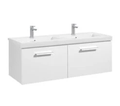 Roca Prisma Unik 2 Drawer Base Unit Textured Ash 1200 X 450mm With Basin -Shower Room M700 2021 12 20 8 20 53 642
