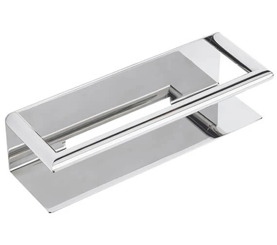 Roper Rhodes Idol Chrome Shower Shelf With Rail 4 Roper Rhodes Idol Chrome Shower Shelf With Rail - Image 2