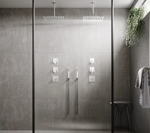 Nuie Windon Concealed 2-3-4 Way Diverter 3 Nuie Windon Concealed 2-3-4 Way Diverter