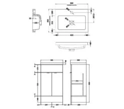 Hudson Reed Fusion Full Depth Floor-Standing Vanity Unit And Basin 14 Hudson Reed Fusion Full Depth Floor-Standing Vanity Unit And Basin -Shower Room M700 2021 3 9 10 23 53 819