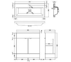 Hudson Reed Fusion Full Depth Floor-Standing Vanity Unit And Basin 19 Hudson Reed Fusion Full Depth Floor-Standing Vanity Unit And Basin -Shower Room M700 2021 3 9 10 24 38 679