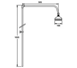 Nuie Traditional Rigid Riser Shower Kit -Shower Room M700 2021 4 29 9 25 52 340