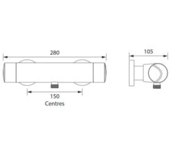 Bristan Opac Exposed Thermostatic Chrome Bar Shower Valve -Shower Room M700 2021 5 28 12 5 46 389