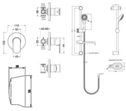 Nuie Binsey Manual Shower Valve With Slide Rail Kit Chrome And Elbow 5 Nuie Binsey Manual Shower Valve With Slide Rail Kit Chrome And Elbow -Shower Room M700 2021 7 15 14 29 54 429