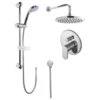 Nuie Binsey Round Manual Valve With Shower Kit Chrome And Fixed Head 2 Nuie Binsey Round Manual Valve With Shower Kit Chrome And Fixed Head -Shower Room M700 2021 7 19 7 42 1 361
