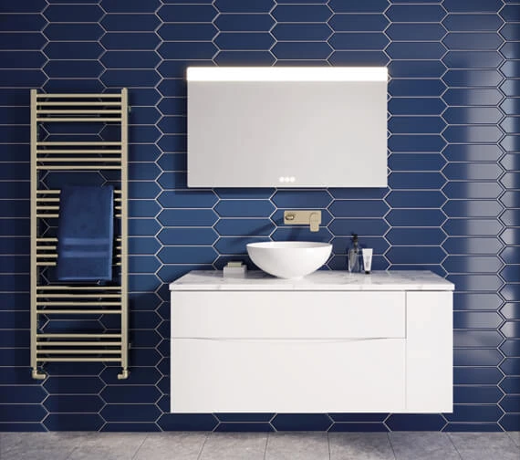 Crosswater Glide II Wall Hung Double Drawer Bathroom Unit 3 Crosswater Glide II Wall Hung Double Drawer Bathroom Unit