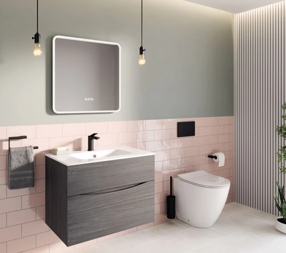 Crosswater Glide II Wall Hung Double Drawer Bathroom Unit 12 Crosswater Glide II Wall Hung Double Drawer Bathroom Unit - Image 10