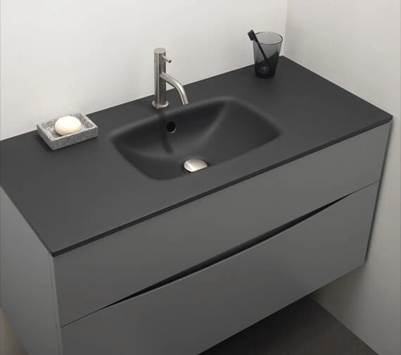 Crosswater Glide II Wall Hung Double Drawer Bathroom Unit 14 Crosswater Glide II Wall Hung Double Drawer Bathroom Unit - Image 12