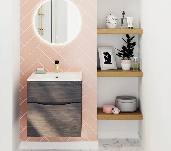 Crosswater Glide II Wall Hung Double Drawer Bathroom Unit 17 Crosswater Glide II Wall Hung Double Drawer Bathroom Unit - Image 15