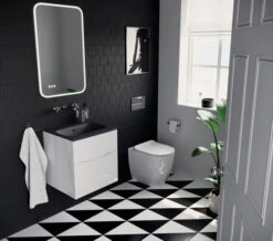 Crosswater Glide II Wall Hung Double Drawer Bathroom Unit 35 Crosswater Glide II Wall Hung Double Drawer Bathroom Unit -Shower Room M700 2021 7 6 11 57 41 586