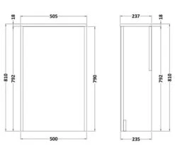 Hudson Reed Coast 505 X 237mm Back To Wall WC Unit -Shower Room M700 2021 8 23 11 33 49 765