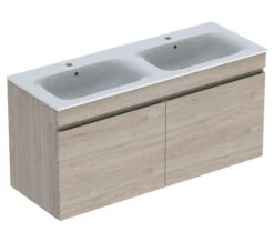Geberit Renova Plan 1300 X 480mm Double Drawer Vanity Unit And Slim Basin -Shower Room M700 2021 8 27 15 11 20 896