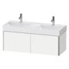 Duravit XSquare 1184 X 460mm Wall-Hung White Matt Vanity Unit With 2-Pull-Out Compartments -Shower Room M700 2021 8 3 15 15 28 48