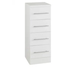 Kartell K-Vit Impakt 4 Drawer 830mm High Floor Standing Storage Unit
