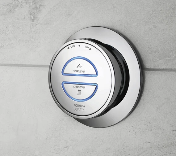 Aqualisa Quartz Classic Smart Concealed Shower With Slide Rail Kit 7 Aqualisa Quartz Classic Smart Concealed Shower With Slide Rail Kit - Image 5