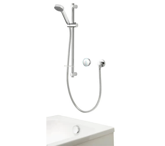 Aqualisa Quartz Slide Rail Kit With Digital Concealed Valve And Bath Filler 3 Aqualisa Quartz Slide Rail Kit With Digital Concealed Valve And Bath Filler