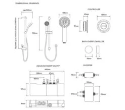 Aqualisa Quartz Classic Smart Concealed Valve With Riser Rail And Bath Filler -Shower Room M700 2021 9 17 12 50 1 775